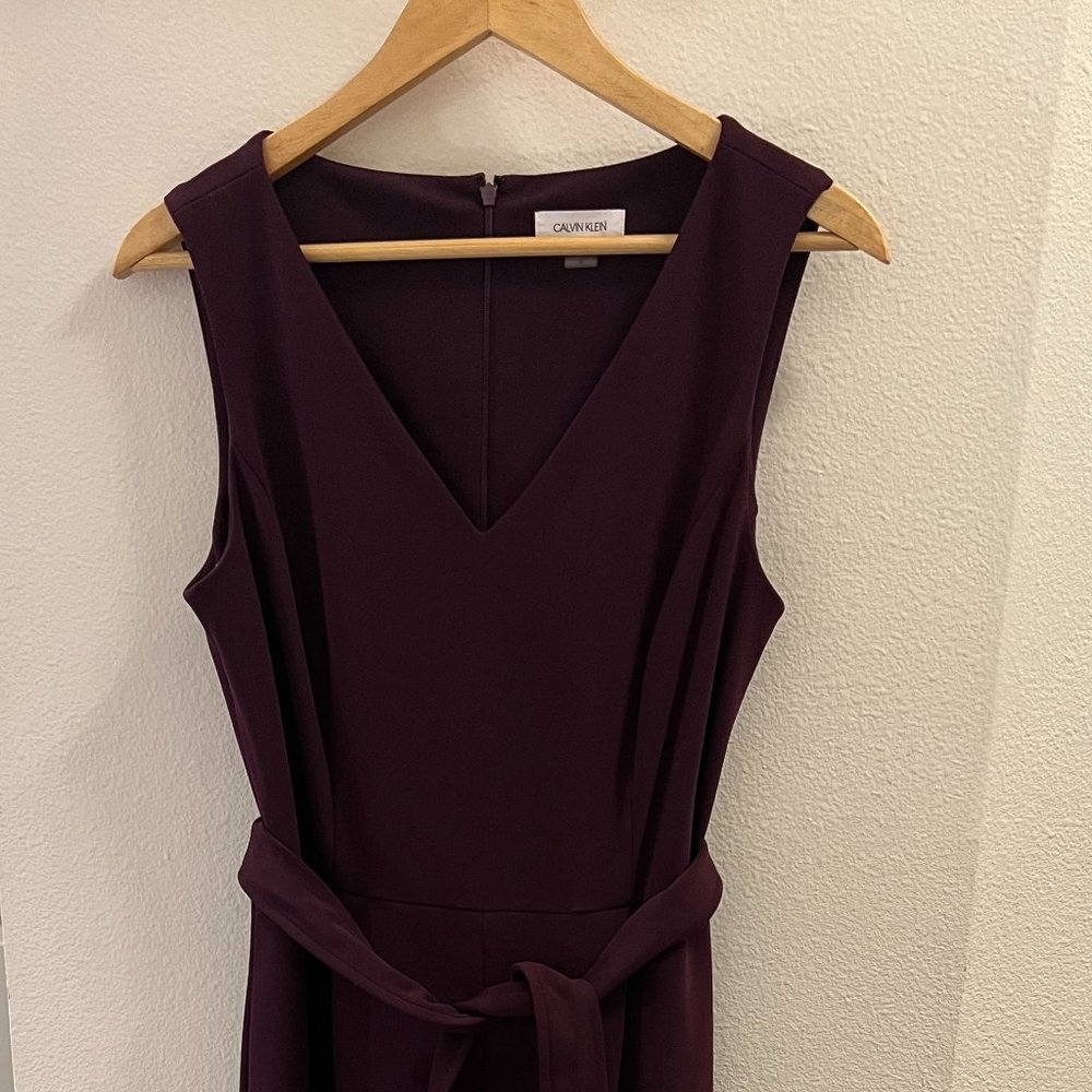 Purple Calvin Klein Jumpsuit